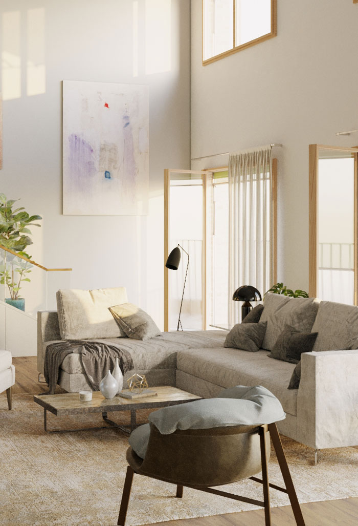 logements atypiques, spacieux et modulables
